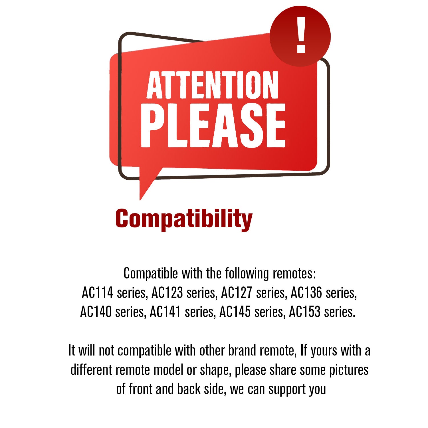 Remote Control 16address AC123-01D, AC123-06D, AC123-16D 16 Channel Wireless RF433 Controller T ...