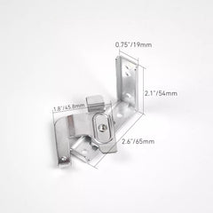 Metal Swivel Bracket  Swivel Fitting Brackets High Profile Swivel Mounting Bracket for 50mm Wall&Ceiling  Venetian Blinds