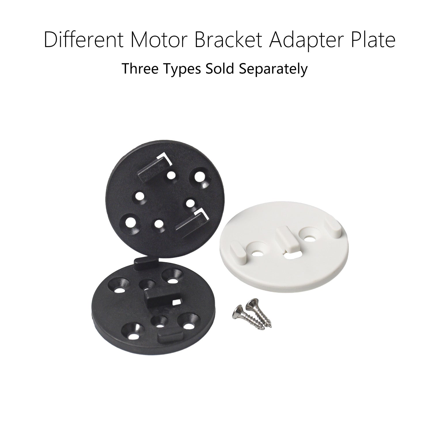 Roller Blind Bracket Adapter Plate, Mounting Plates for Electric Blind Motor.