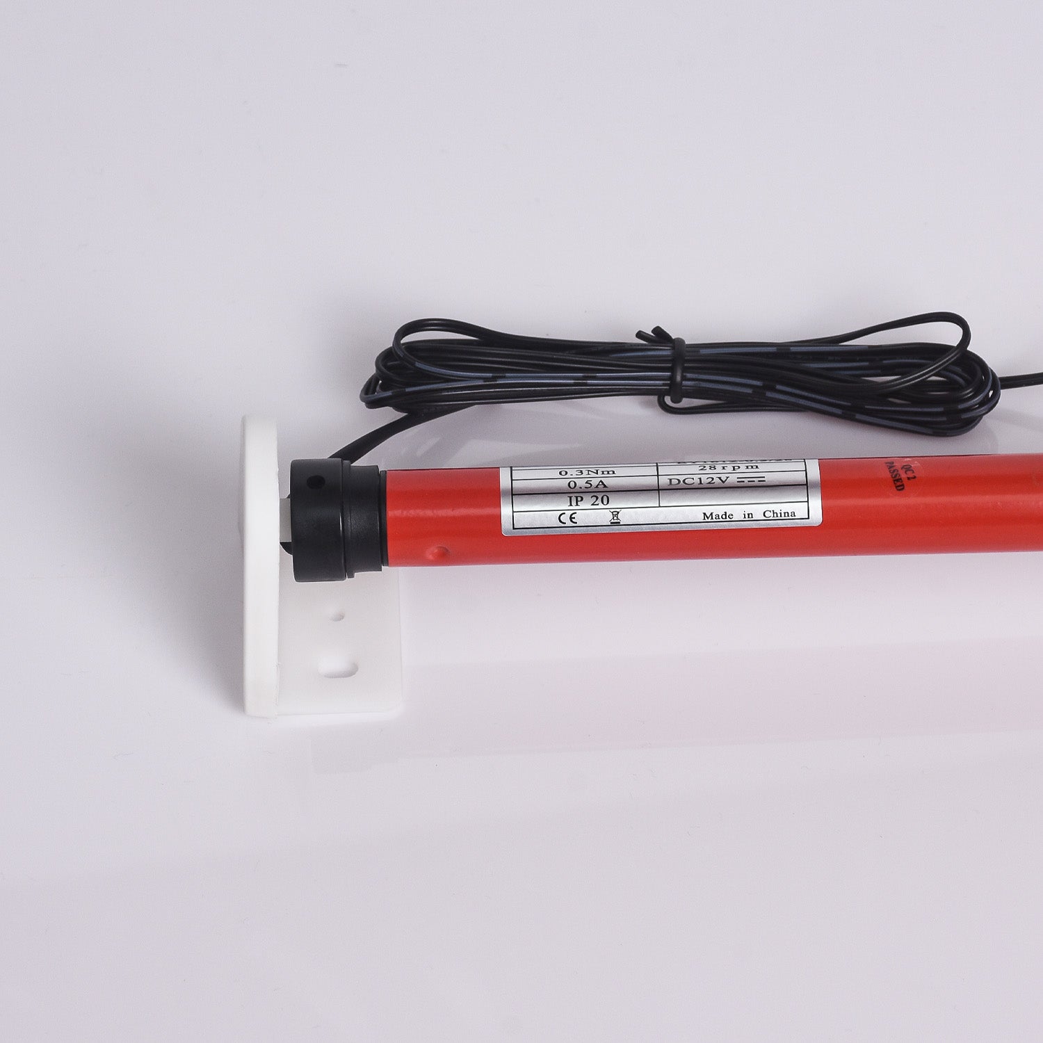 EY1612: 12V Hardwired with Remote Blinds Motor Kit Retrofit 1” &1-1/8” Tube
