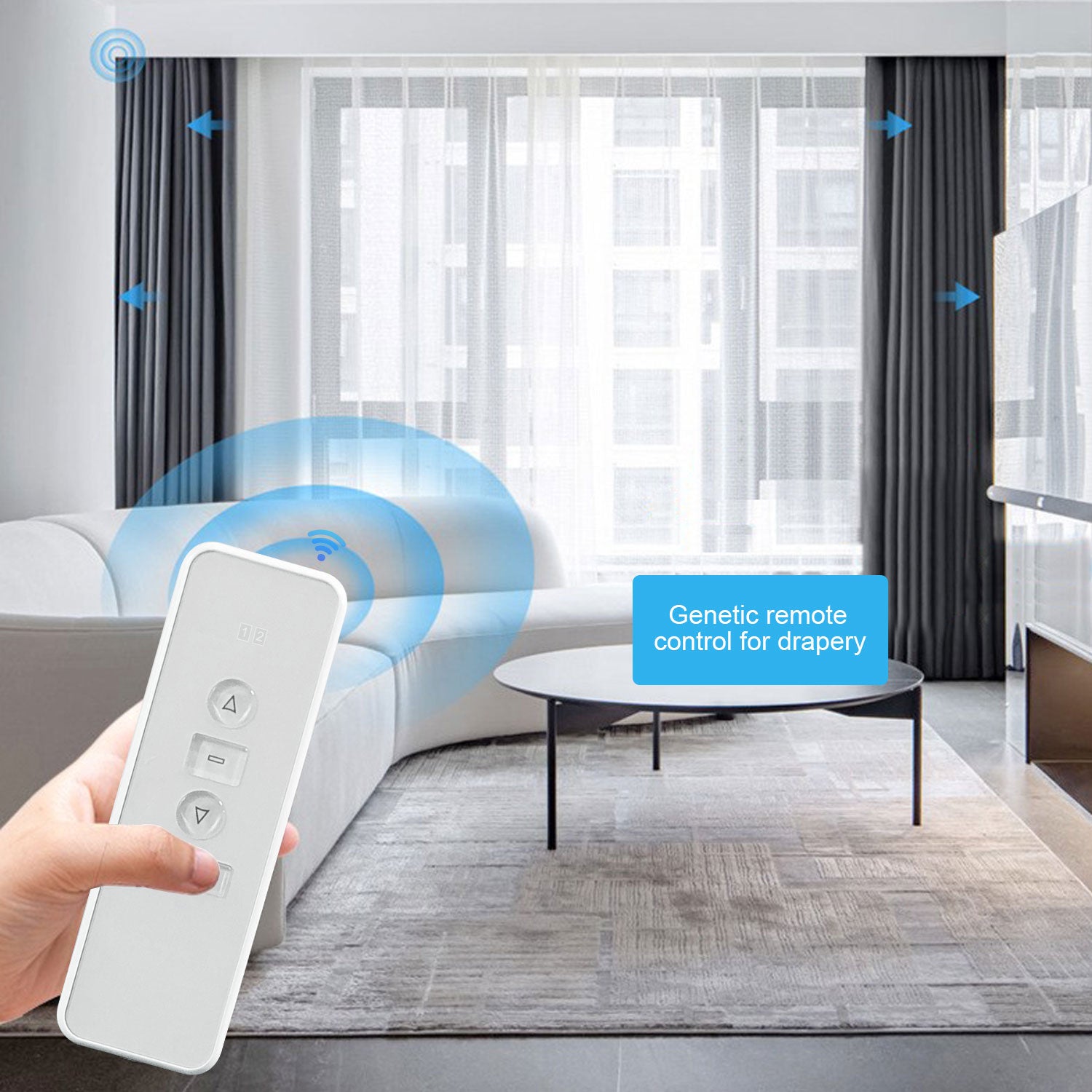 Remote Control 16address AC123-01D, AC123-06D, AC123-16D 16 Channel Wireless RF433 Controller T ...