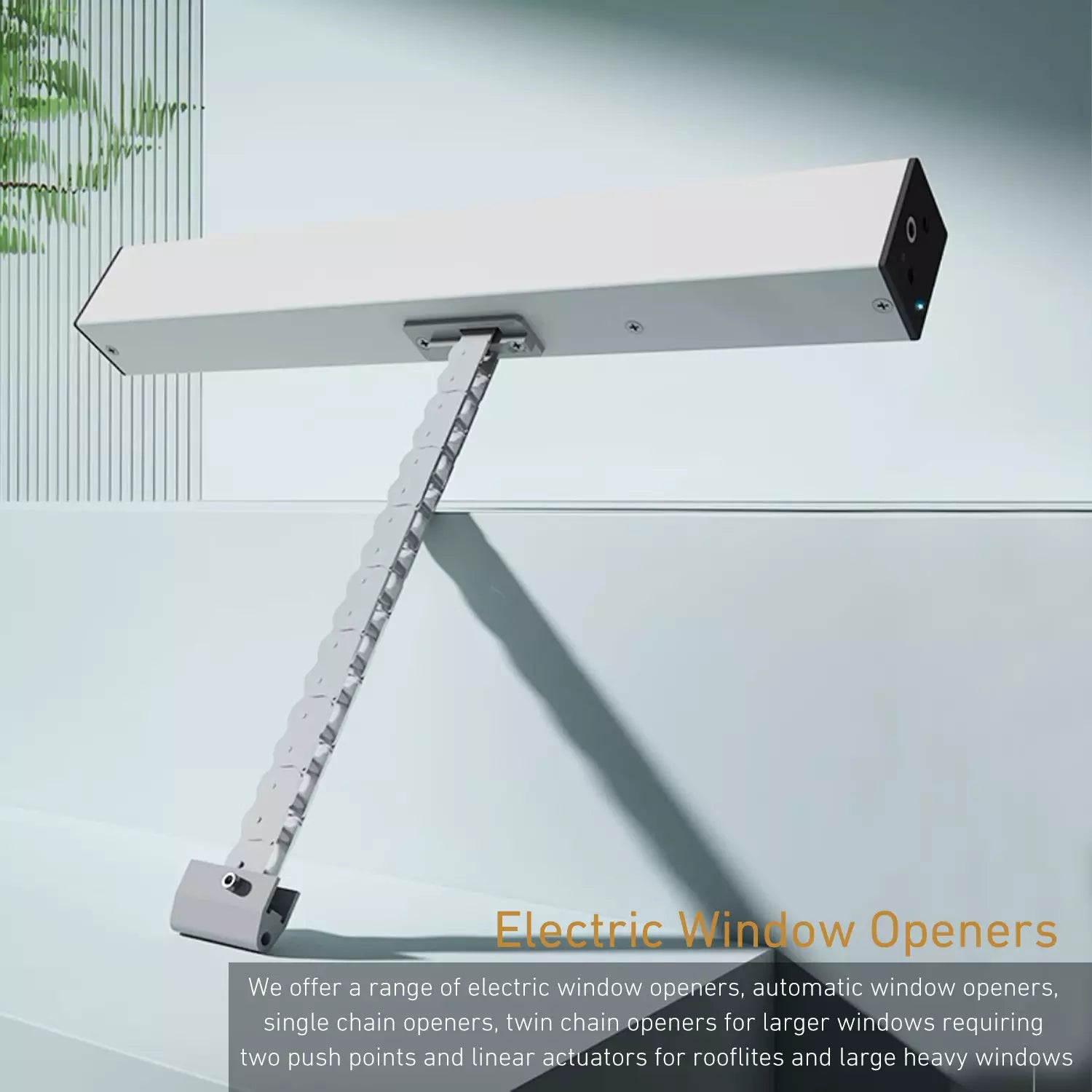 Smart Automatic Motorized Window Skylight Opener, Chain Electric Windo ...