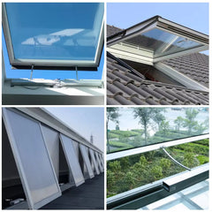 Smart Automatic Motorized Window Skylight Opener, Chain Electric Windo ...