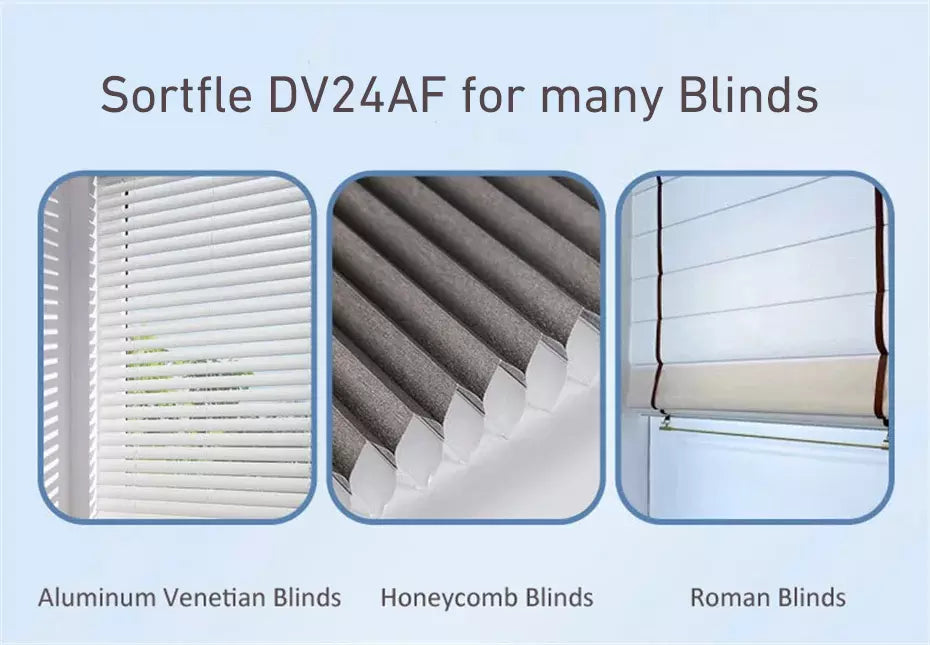 DIY Horizontal Blinds, Roman Blinds, Wooden Blinds, Honeycomb Blinds Motor，DV24AF/L -0.8/34