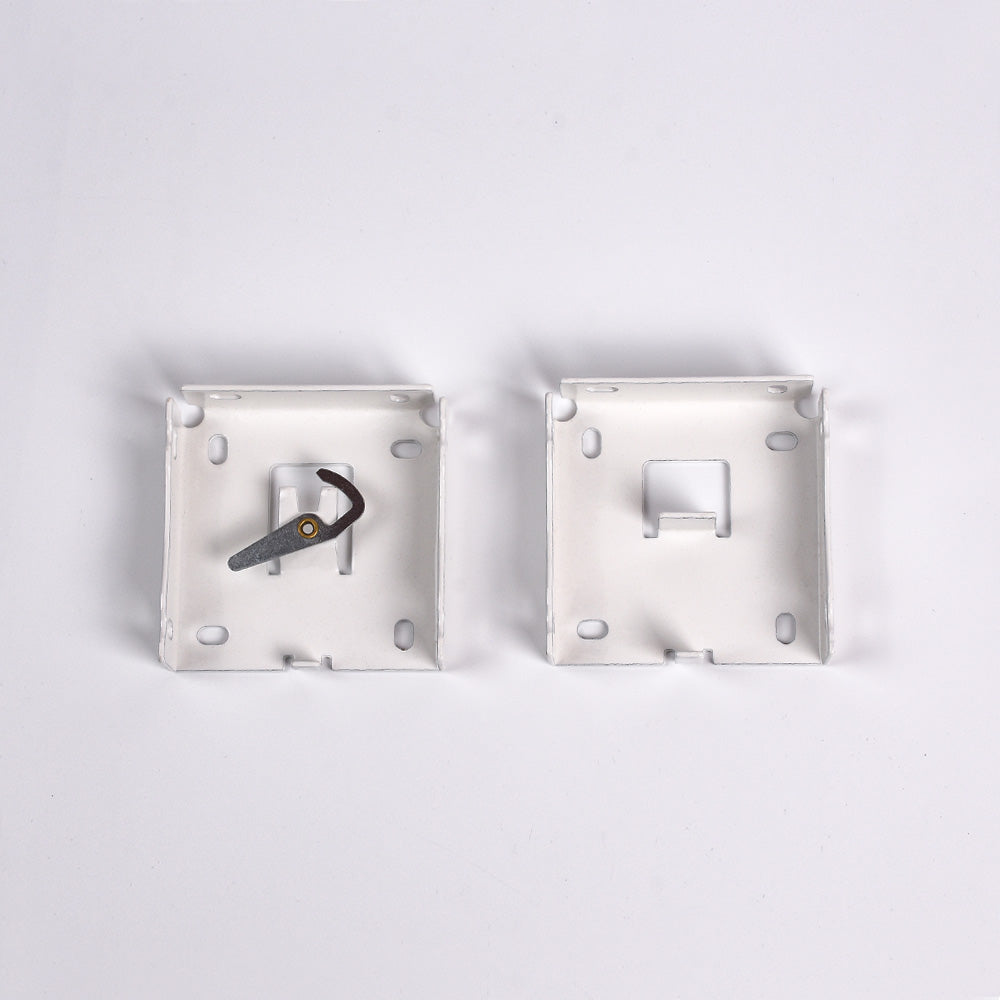 3 Inch Chain Operated Fascia Roller Blind Brackets - Metal Clutch Mechanism Roller Blind Components